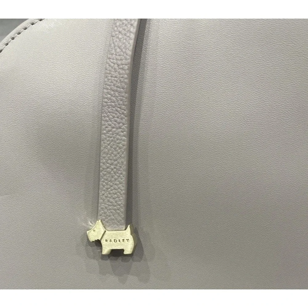Radley London Ladies Millbank Ziptop Multiway Handbag Grey Smooth Leather‎ NWT